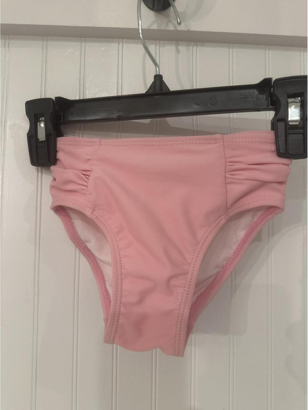 Pink Little Girls Swim Bottoms Pink 18 Months